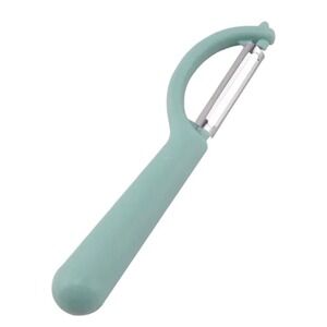 Modern Kitchen Tool 6.3in Vegetable Peeler Unisex Light Green Manual Swivel